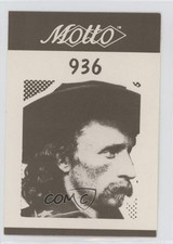 1987 Motto Game Cards General George Custer #936 0w6