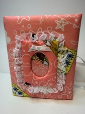 Sponge Bob Photo Album -Holds 100 4x6 Photos - Handmade