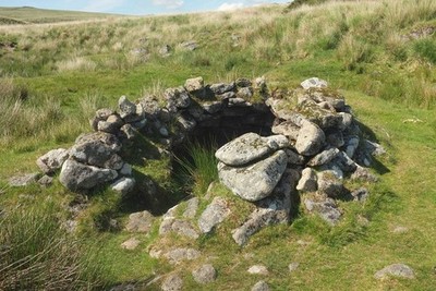Foto 12x8 Bienenstockhütte von Lade Hill Brook Postbridge Eine andere Ansicht von [[[54 c2017