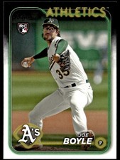 2024 Topps Joe Boyle Rookie Oakland Athletics #443
