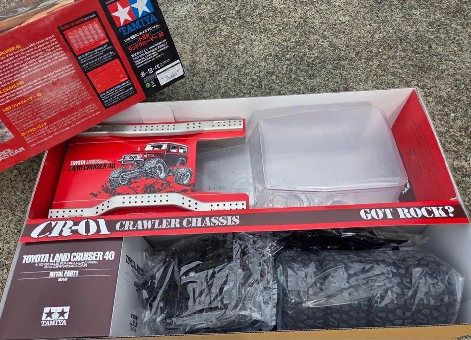 New TAMIYA Radio Control Land Cruiser 40 CR-01 chassis 1/10RC from Japan M - Image 4 of 4