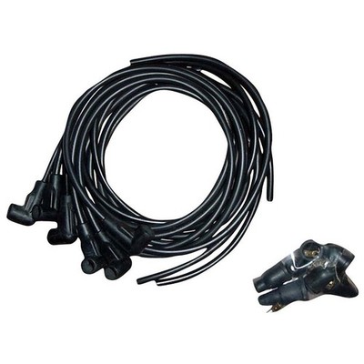 R1814 Universal Spark Plug Wire Set for 6 Cylinder Gas Tractor Solid Copper Core