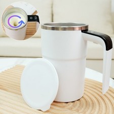 Electric Coffee Mug USB Rechargeable Automatic Magnetic Cup IP67 Waterproof