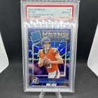 Panini 2024 Donruss Rated Rookie Retro Bo Nix #19 PSA 10 Denver Broncos NFL