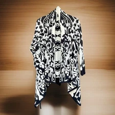 AL Au Lieu Chunky Cardigan Women’s 3X Nordic Southwestern Oversized Sweater