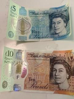 £15 BRITISH POUNDS TOTAL £5 £10 ENGLAND BANKNOTES CHURCHILL REAL CURRENCY