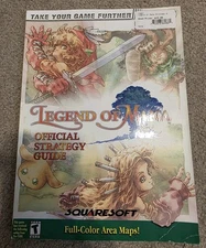 Legend Of Mana: Official Strategy Guide BradyGames - Sony Playstation 1 PS1 PSX
