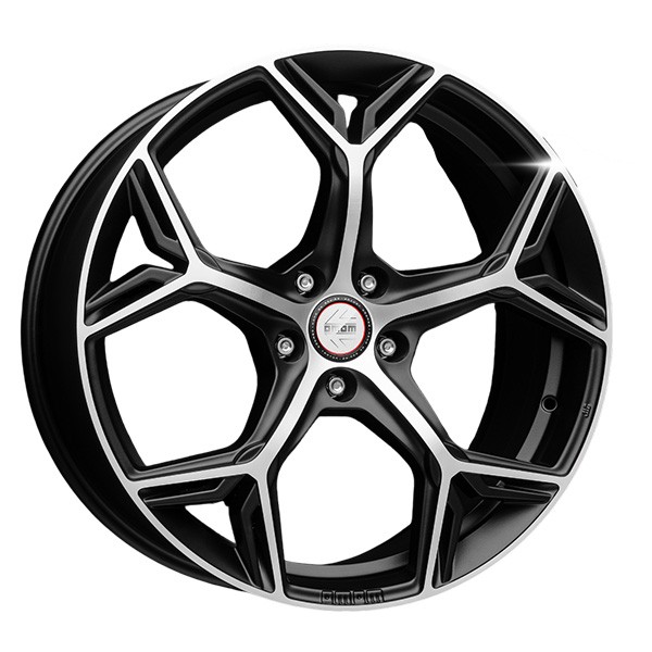 ALLOY WHEEL MOMO RF-09 FOR VOLVO XC60 POLESTAR 8,5X20 5X108 MATT BLACK POLISHED