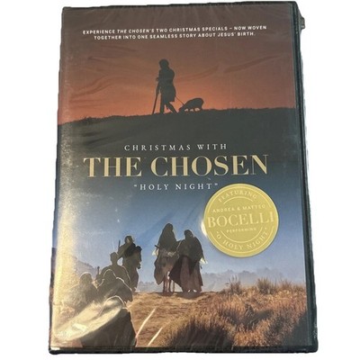 Christmas With The Chosen: Holy Night DVD Andrea & Matteo Bocelli New/Sealed