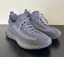 MOERDENG Breathable Gray Mesh Sneakers Men Size 38/5.5