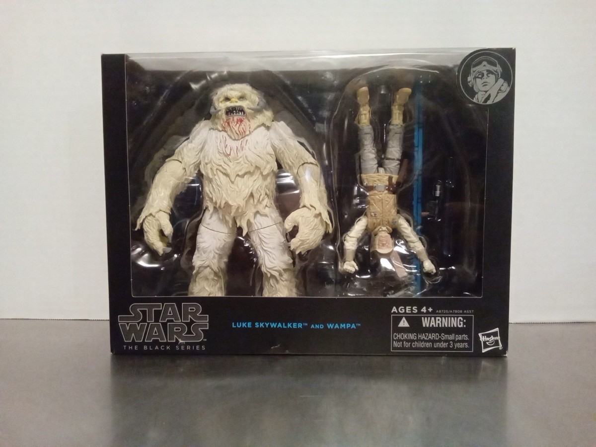 Hasbro - Figurine Star Wars Black Series - Luke Skywalker et Wampa 15cm - 0630509267576