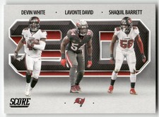 2021 Score 3D Devin White / Lavonte David / Shaquil Barrett #3D10 Buccaneers
