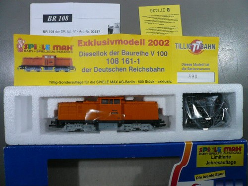 Spiele Max BR 108 161-1 (V100) Digital  DR IV TT Tillig 02587 | Zustand: Neu