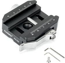 ARCA-Swiss QR Clamp Adapter, Compatible with Arca - Swiss and Picatinny Rail