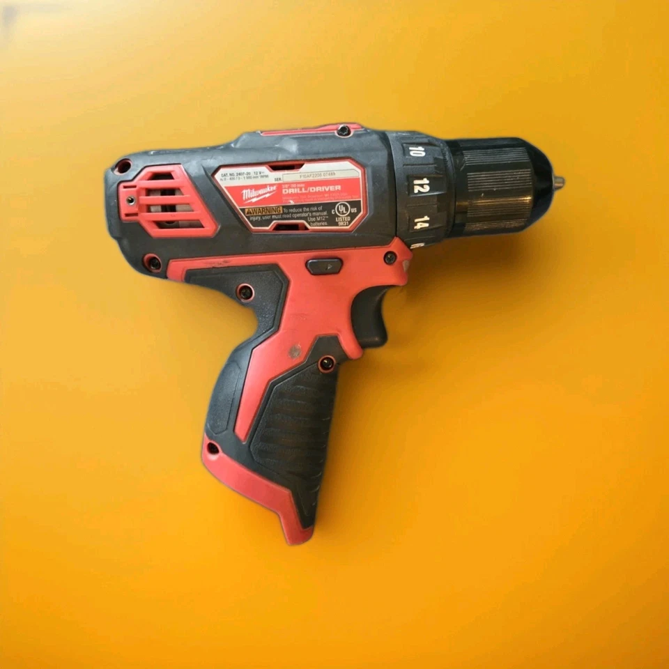 Milwaukee M12 Impact Driver/drill/right Angle Drill - Image 3 of 4