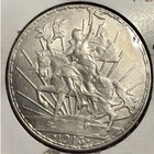 1913/2 Mexico Caballito 1 Peso Silver Coin KM# 453 Scarce Overdate — photo 1