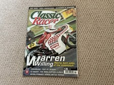 Classic Racer magazine January 2009,NR750,Warren Willing,CZ V4 Racer,Yoshimura