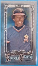 Rod Carew [Mini Chrome] #16 (2025 Topps Allen and Ginter) Angels