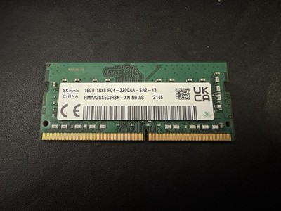 16GB 1Rx8 SK Hynix HMAA2GS6CJR8N-XN N0 AC DDR4 PC4-3200AA SODIMM Memory
