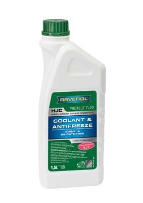 RAVENOL HJC Concentrate & Protect FL22 Kühlmittel Kühlerfrostschutz 1.5L Grün