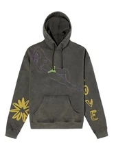 Carne Bollente Hoodie Lust in Space Topless Sunbather Mens Large VGC