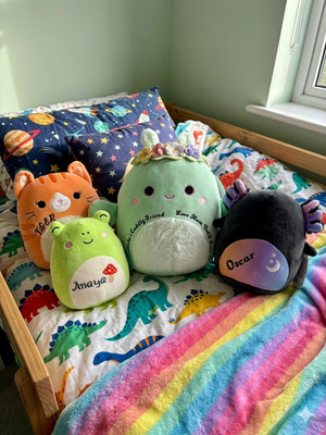 Original 7,5 Squishmallows personalisiert mit Ihrem Namen oder Nachricht