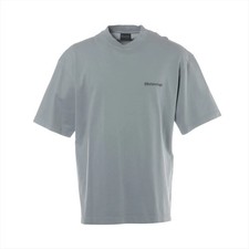 Balenciaga 22 years Cotton T-shirt XS Men's Gray There are 612966 threads