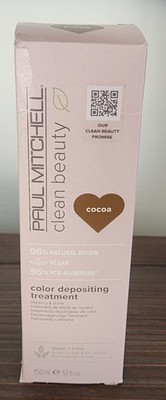 Paul Mitchell Clean Beauty Color Depositing Treatment 5.1 oz-Cocoa-Free Shipping