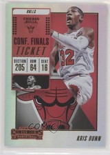 2018-19 Panini Contenders Conference Finals Ticket 24/135 Kris Dunn #34 02v3