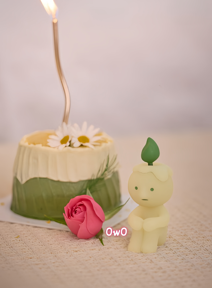 Smiski Birthday Series Secret Hidden Figure Candle Mini Toy Rare