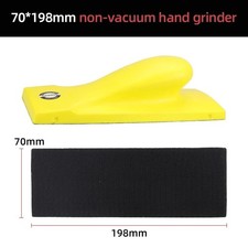 HIFESON Handheld Sander Manual Sandpaper Tool Sanding Block Dust Extraction Hand