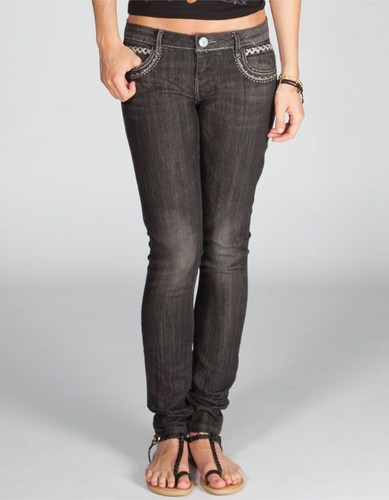 Hippie Laundry Whip Stitch Skinny Jeans 