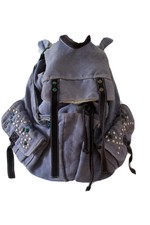 Urban Outfitters Indie Vintage Fireworks Studded Denim Backpack Jean Blue