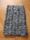 NWT NEW Women  American Eagle Cable Knit Scarf One Size Charcoal Grey  — photo 3