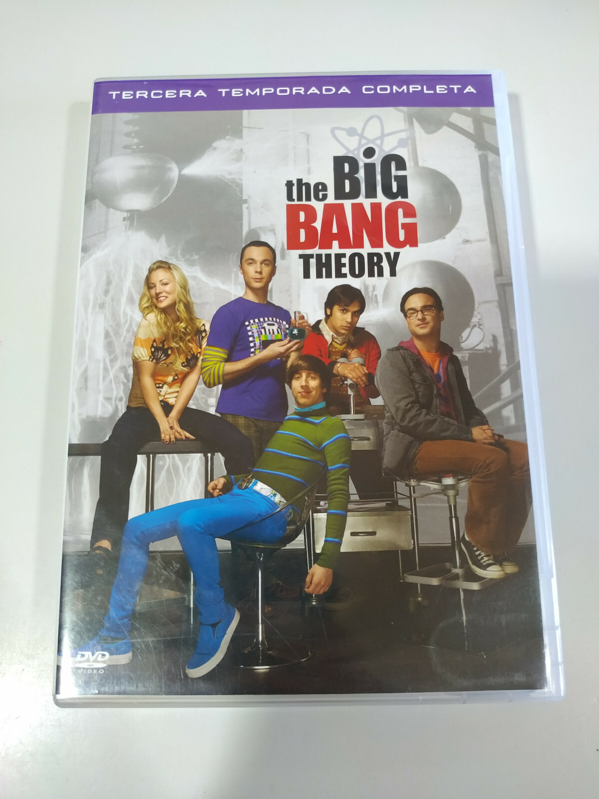 The Big Bang Theory Third Season 3 Complete - 3 X DVD Spanish English 3T