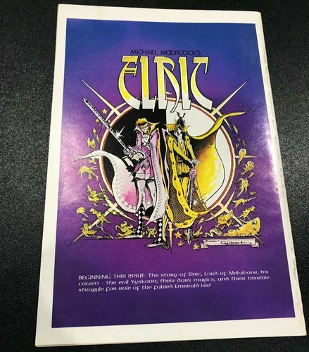 Elric #1 April 1983 Pacific Comics - Picture 2 of 2