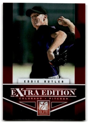 2012 Elite Extra Edition #19 Eddie Butler - Colorado Rockies