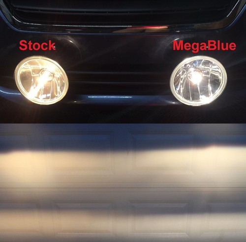 Flosser MegaBlue H11 55W Stock Two Bulbs Fog Light Replacement Upgrade STOCK - Picture 6 of 6