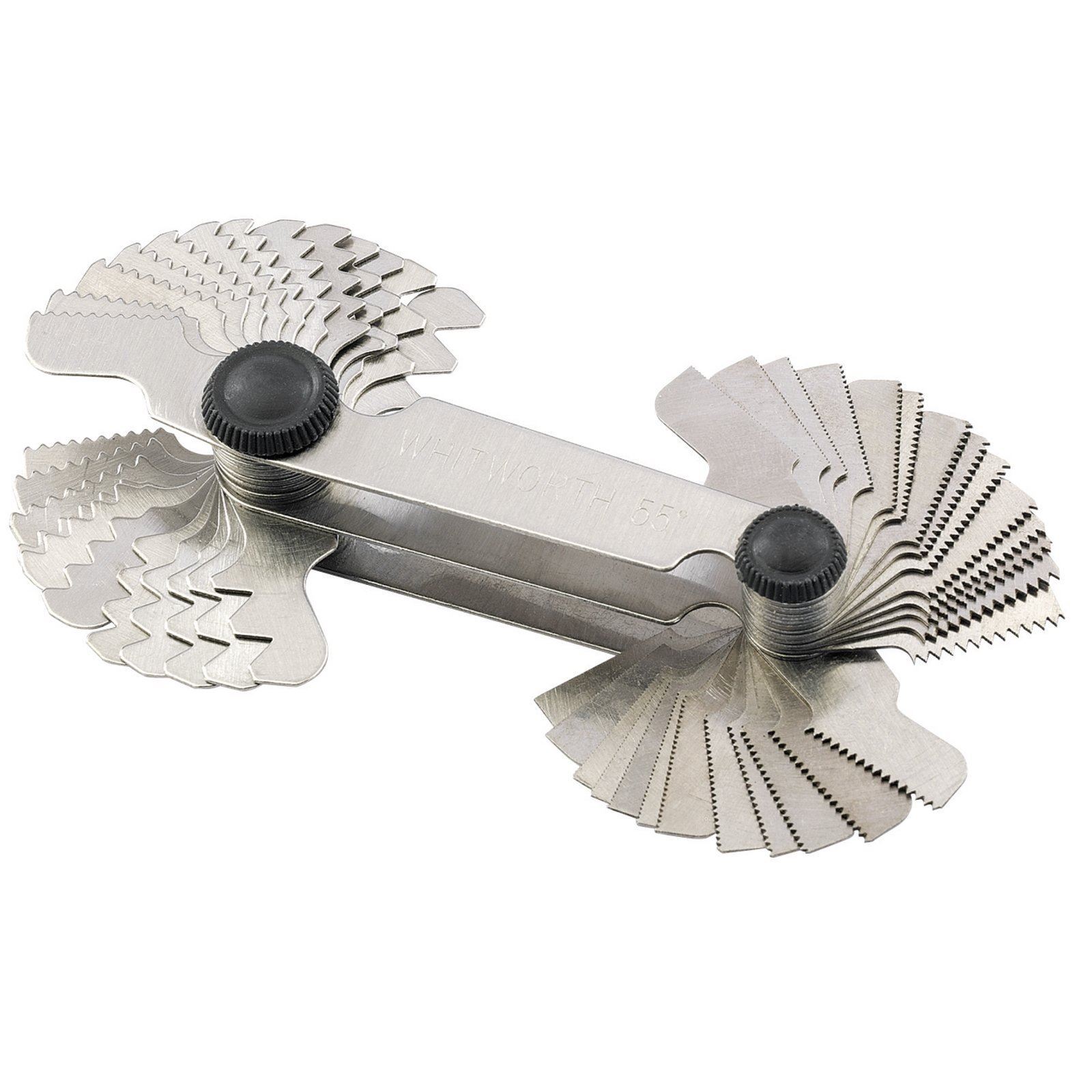 Draper Whitworth and Metric Thread Screw Pitch Gauge 52 Leaves