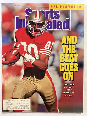 1990 January 15, Sports Illustrated Magazine, Jerry Rice (CP136)