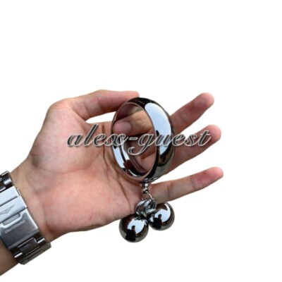 Stainless Steel Metal Heavy Ball Trainer Weight Ball Stretcher Padlock