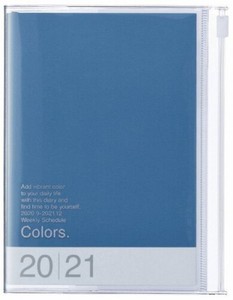 Mark S 2021 Taschenkalender A6 Vertikal Colors Blue Kalender Ebay