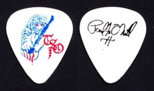 TSO Trans-Siberian Orchestra Paul O'Neil Signature White Guitar Pick - 2010 Tour
