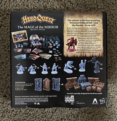 Avalon Hill - HeroQuest - Die Spiegelmagierin Abenteuerpack ab 49,19 € | Preisvergleich bei