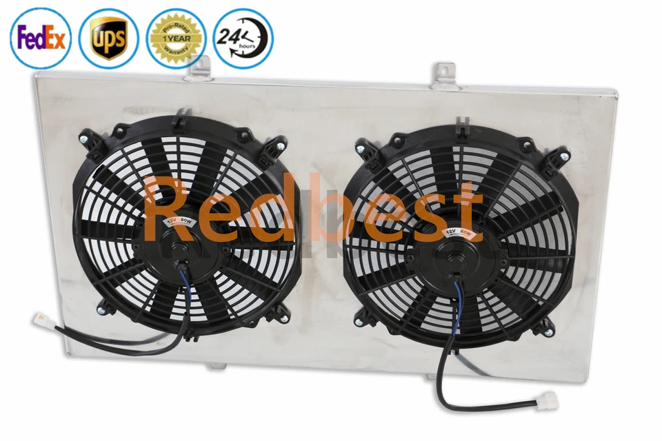 Cubierta del radiador + ventilador base chasis despojado para Chevrolet/GMC P10 P20 P30 67-79 Foto 3 de 4