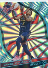 2022 Panini Revolution WNBA DANIELLE ROBINSON #52 SUNBURST #31/75 FEVER