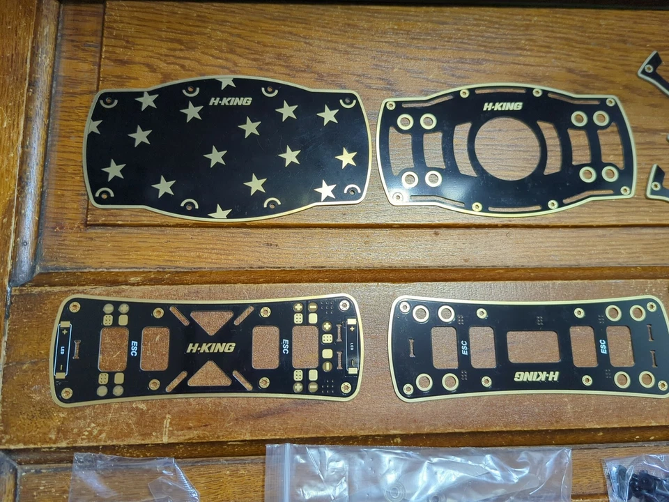 H King 19# V3  Size Mini Quadcopter Frame Kit 200mm x 55mm Multirotor - Image 2 of 4