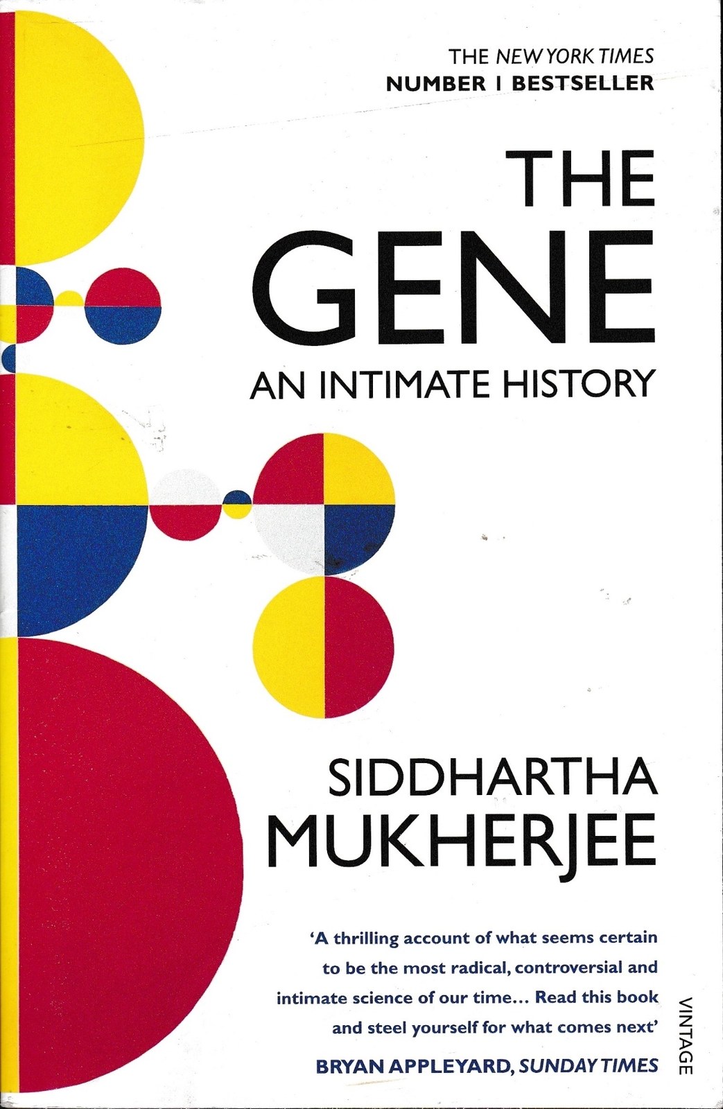 The Gene - Mukherjee Siddhartha - Vintage - Acceptable - Paperback