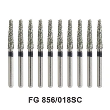 Dental Burs Diamond FG 856/018SC Round End Taper Super Coarse Grit High Speed