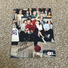 PETE WEBER Signed Autographed 8x10 Photo PBA BOWLING HOF STRIKEEEE BAS BECKETT A